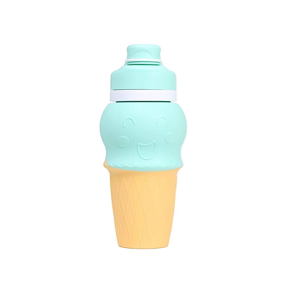 Silicone Foldable Ice Cream Shaped Water Bottles